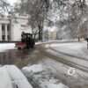 Сильный снегопад в Одессе: как выглядит центр города (фото)