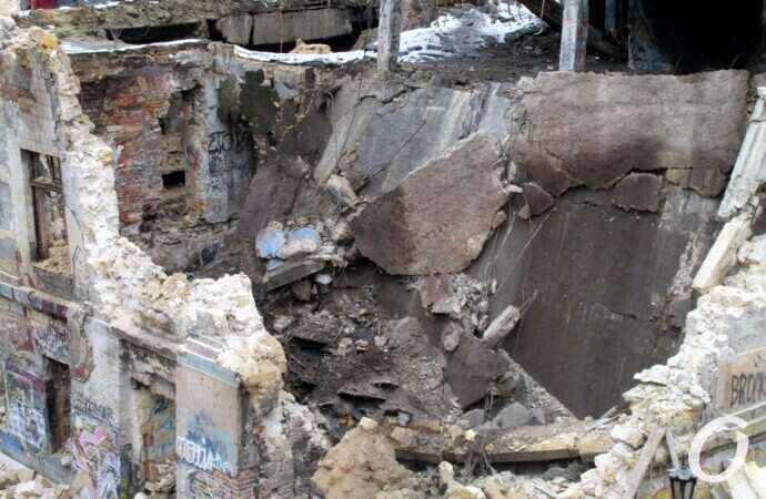 Домохрох в Канаве, развалины