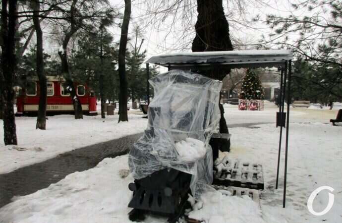 Старосенная площадь, паровозик