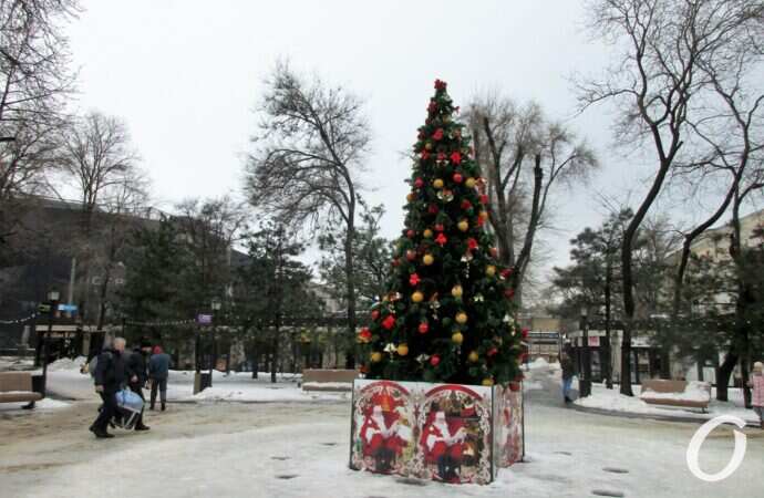 Старосенная площадь, елка