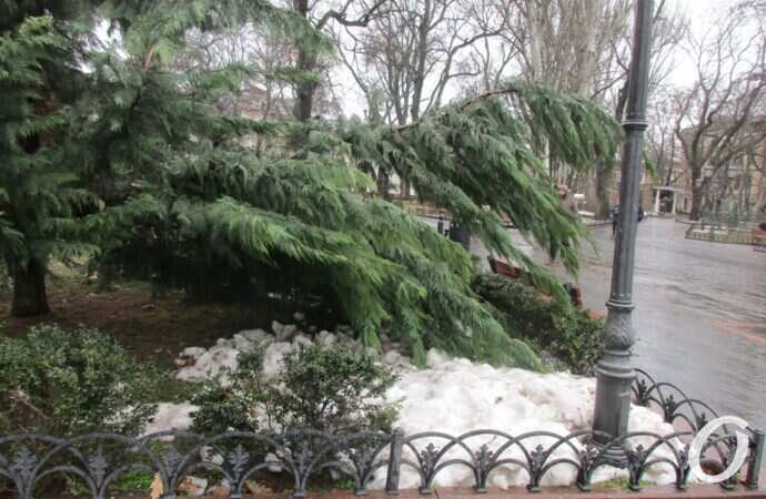 Горсад, ограда