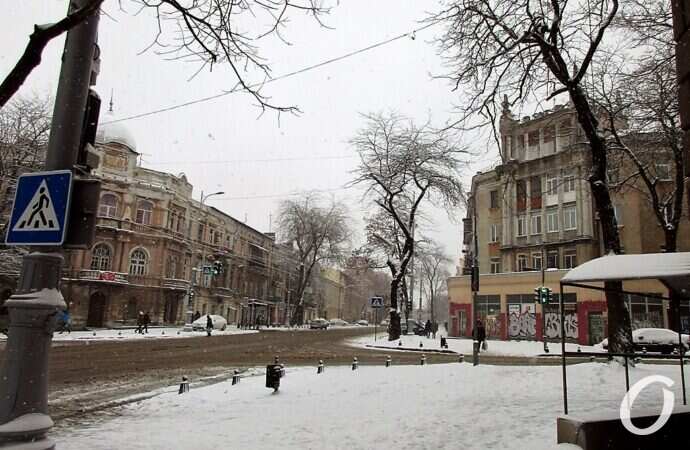 Улица Софиевская, зима 2021 г.