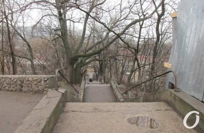 бульвар Жванецкого, лестница