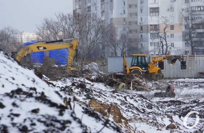 стройка у ипподрома, техника