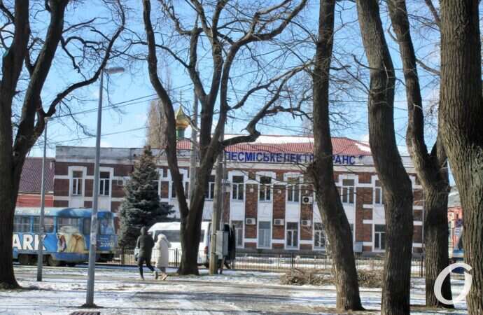 Старосенной сквер, одесгорэлектротранс