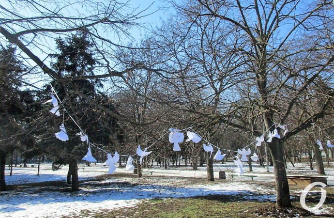В одесский парк слетелись Ангелы памяти (фото)