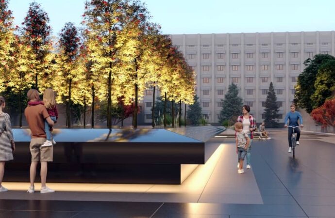 мемориал, визуализация