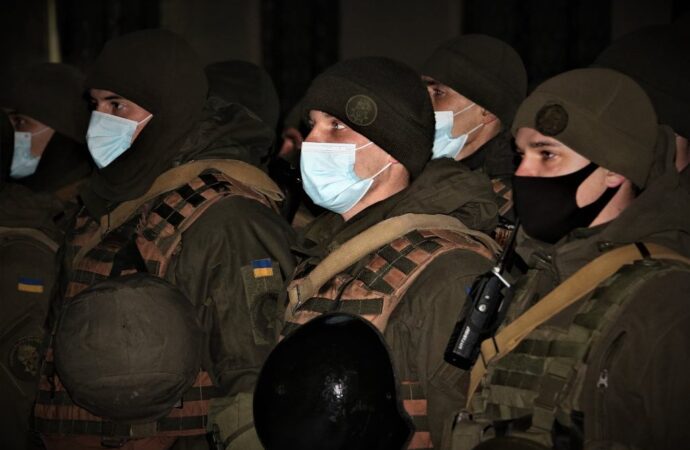 Одесские нацгвардейцы вернулись домой после 3-месячной ротации в зоне ООС