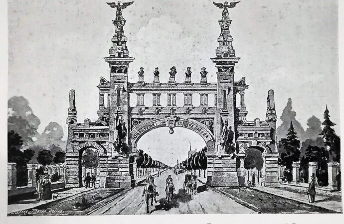 Незнакомая Одесса: Триумфальная арка в начале Французского бульвара