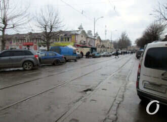 В Одессе на Преображенской не будет выделенных трамвайных путей (фото)