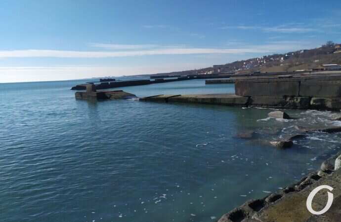 мыс Большой Фонтан, море