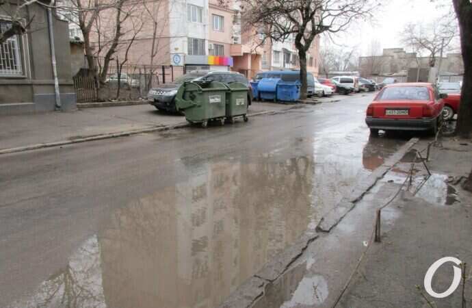 Пишоновская, лужи