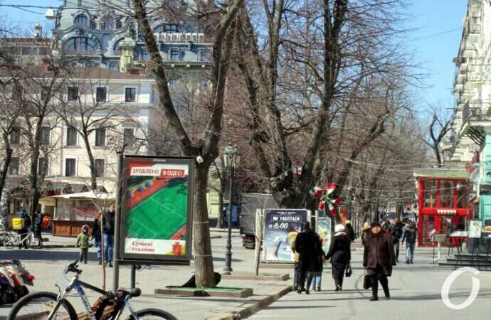 Новый локдаун в Одессе, прохожие