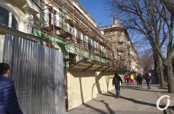 дом Вагнера, забор