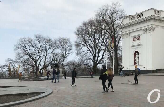 красная зона в Одессе, мэрия