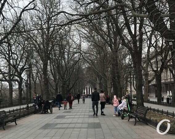 красная зона в Одессе, бульвар2