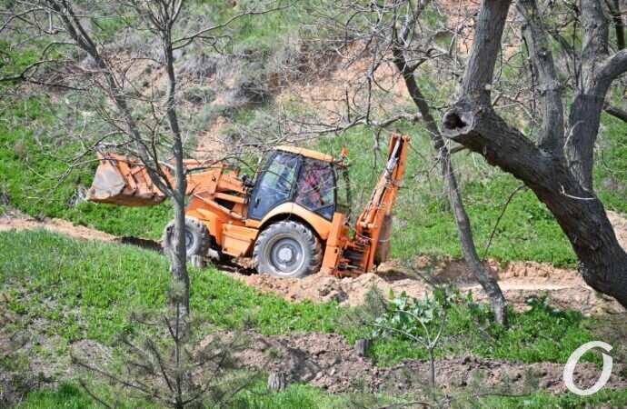 Стройка у Трассы здоровья, бульдозер2