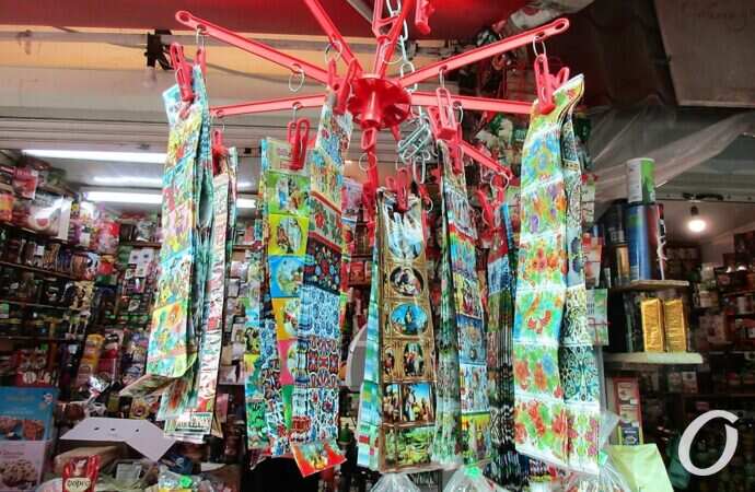 Новый рынок предпасхальный, наклейки