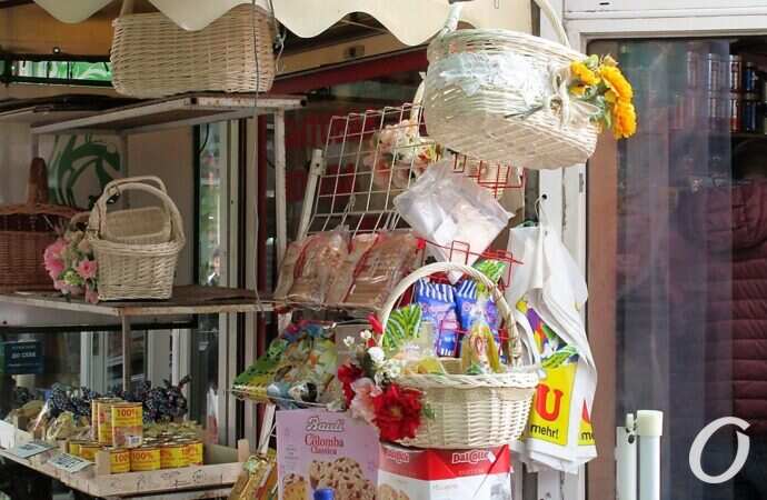Новый рынок предпасхальный, корзины