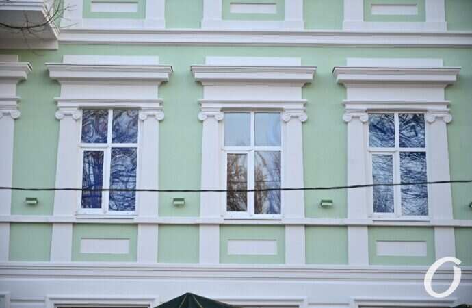 Реставрация на Дерибасовской, окна