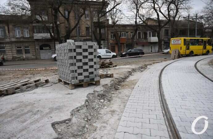 одесский трамвай, рельсы3