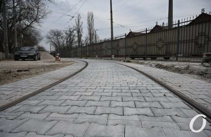 одесский трамвай, рельсы4