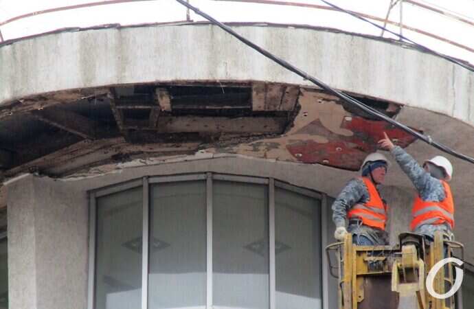 Грох в центре Одессы9