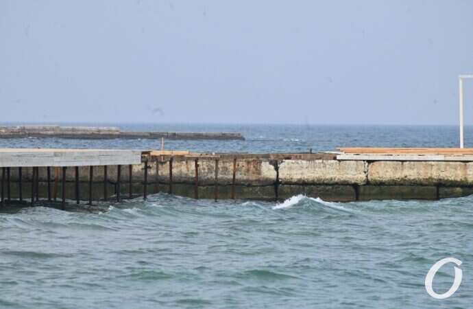 Аркадия, демонтаж, море2