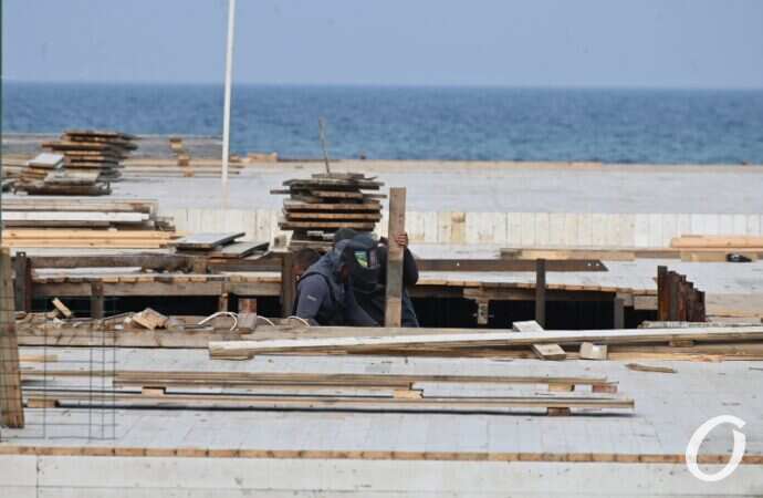 Аркадия, демонтаж, доски