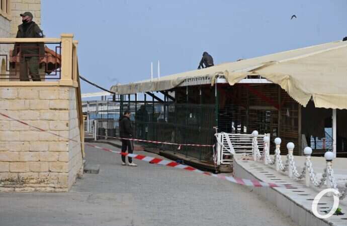 Аркадия, демонтаж, охрана