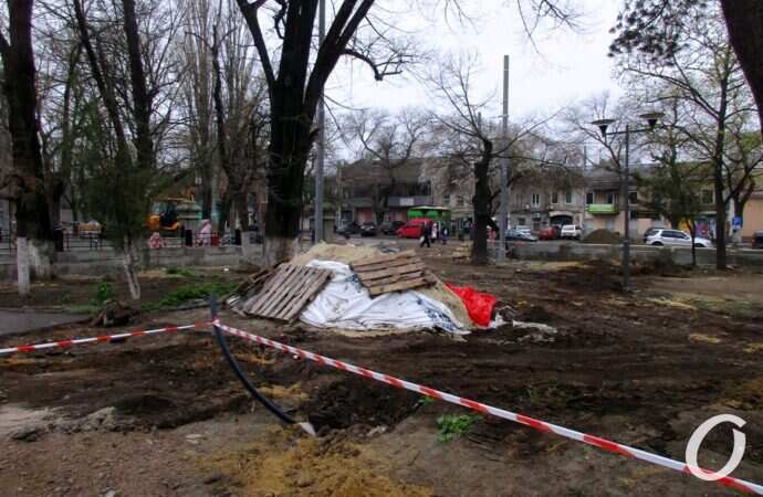 Алексеевский сквер, ремонт