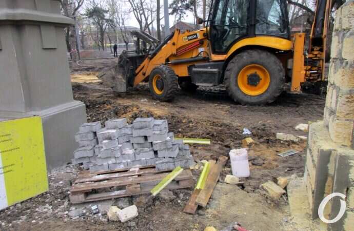 Алексеевский сквер, техника