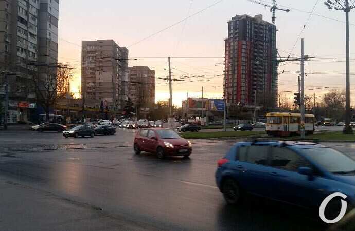 Площадь Толбухина, закат9