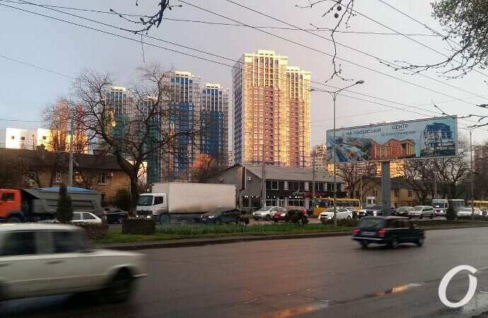 Площадь Толбухина, закат3