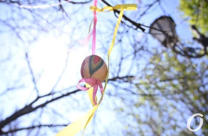 Пасхальное дерево, писанка3