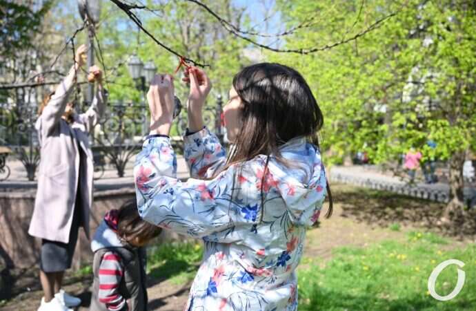 Пасхальное дерево, дети