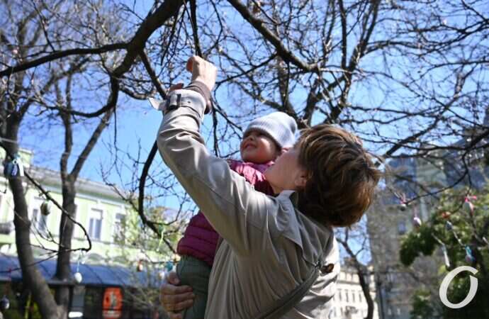 Пасхальное дерево, украшение5