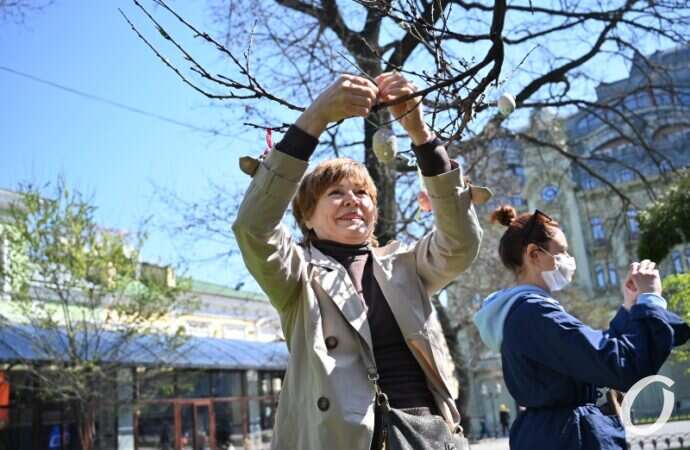 Пасхальное дерево, украшение6