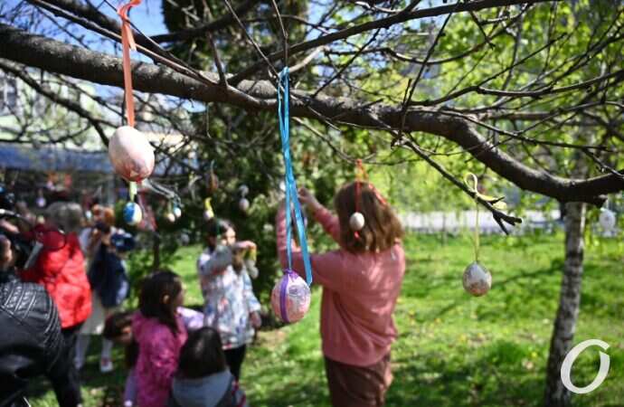 Пасхальное дерево, дети2