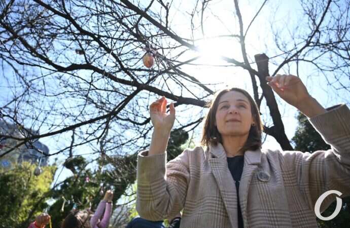 Пасхальное дерево, украшение2