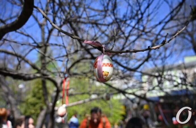 Пасхальное дерево в Одессе2