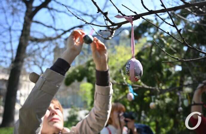 Пасхальное дерево, украшение3