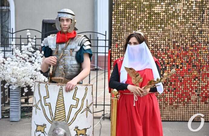 реконструкция в одесском сквере