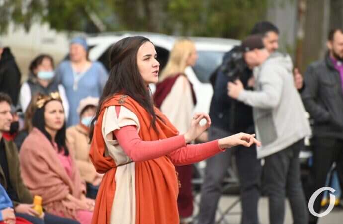 реконструкция в одесском сквере13