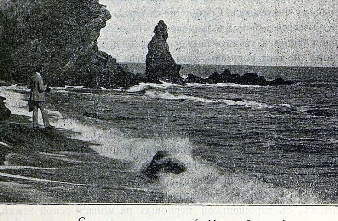 Старая Одесса, скала Монах