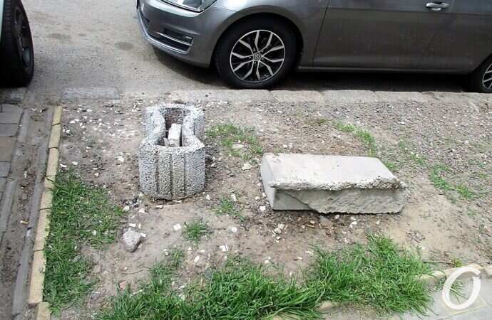 Красный переулок, трава