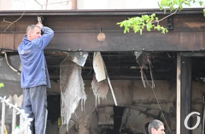 Ресторан «Щастье» после пожара6