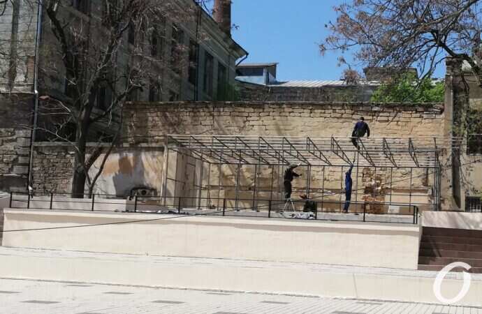 Летний театр, конструкция