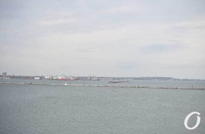 Одесский Морвокзал, море