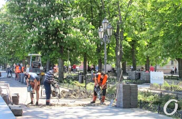 Ремонт Приморского бульвара